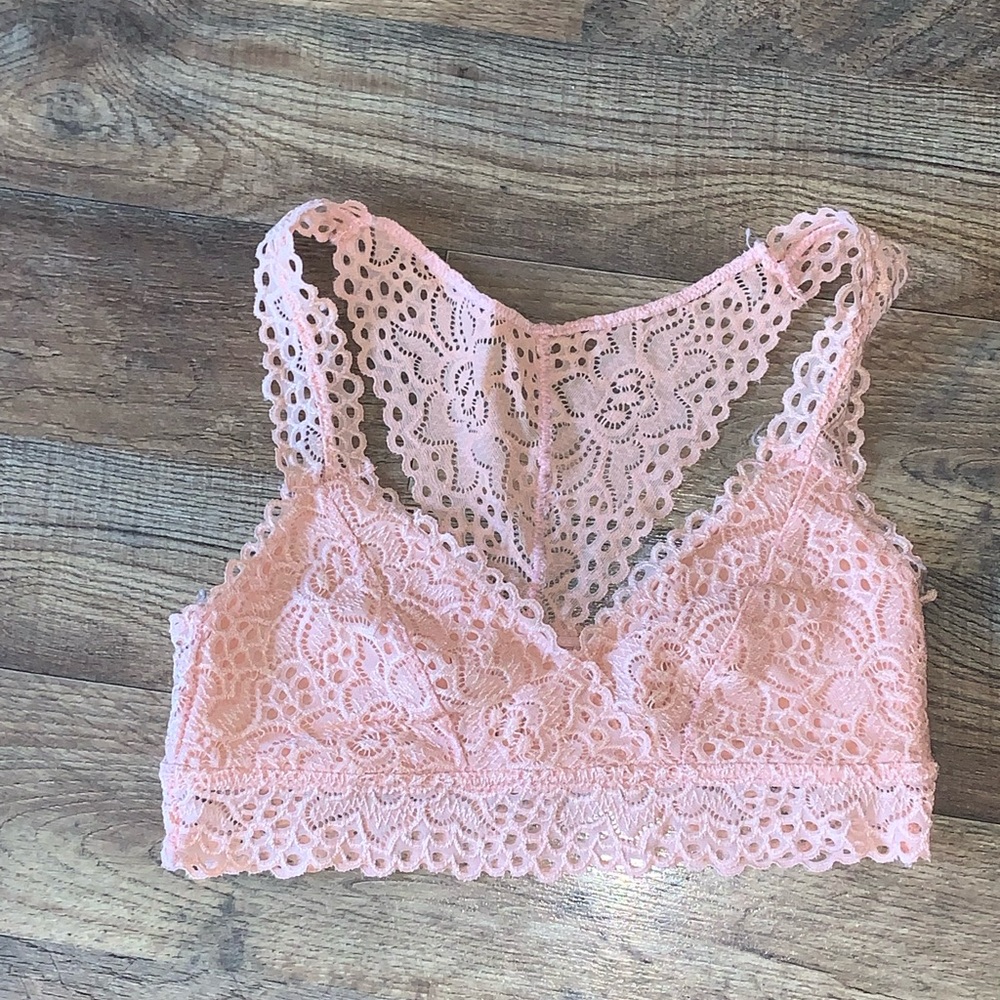 French Affair lace bra bralette size S